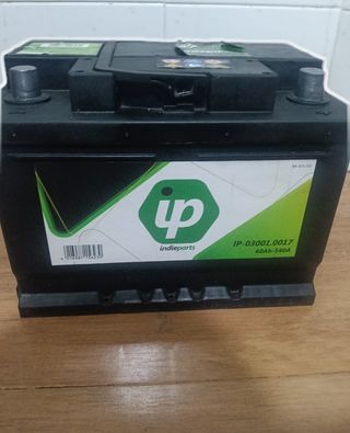 Batería Coche Indieparts 60Ah 540A