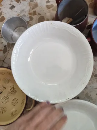 Vajilla Vargas Segovia con sopera