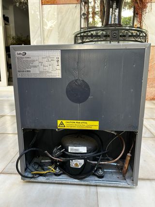 Mini frigorífico Saivod con congelador