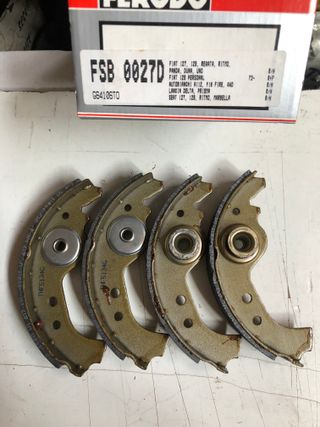 Zapatas de freno traseras Seat Marbella,127,128,Ri
