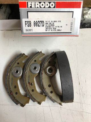 Zapatas de freno traseras Seat Marbella,127,128,Ri
