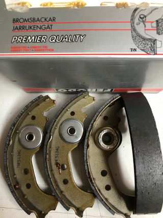 Zapatas de freno traseras Seat Marbella,127,128,Ri