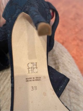 Sandalias Carolina Herrera con Lazos