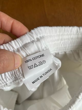 Pantaloni donna bianchi