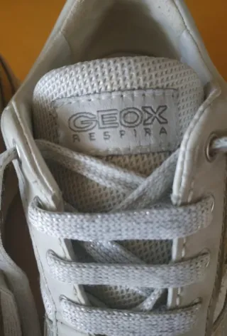 Geox Scarpe Argento/Ghiaccio N.32 Unisex