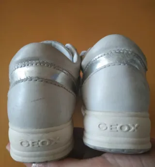 Geox Scarpe Argento/Ghiaccio N.32 Unisex