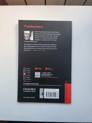Oxford Bookworms Library: Level 3:: Frankenstei...