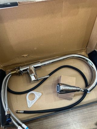 Ibergrif M22136 Grifo de Cocina Monomando Extraíble