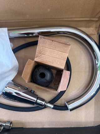 Ibergrif M22136 Grifo de Cocina Monomando Extraíble