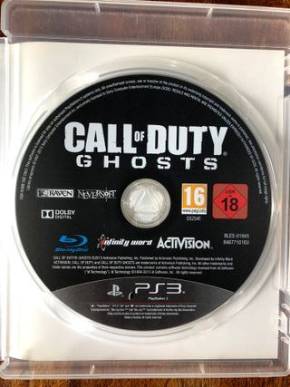Call of Duty Ghost ps3