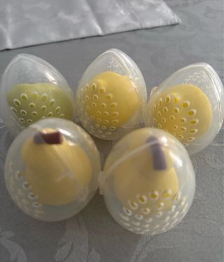 Set 4 Frutta Decorativa Gialla