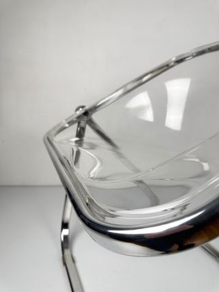 Pareja sillas Plona, Piretti, Anonima Castelli