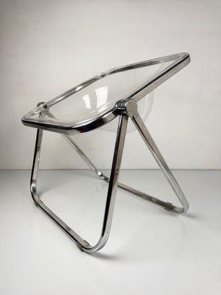 Pareja sillas Plona, Piretti, Anonima Castelli