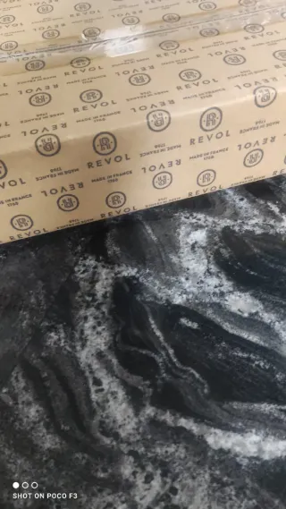 Caja Platos Bandejas revol porcelain negras