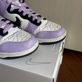 Nike Dunk High Sneakers Viola e Bianche