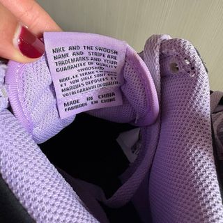 Nike Dunk High Sneakers Viola e Bianche