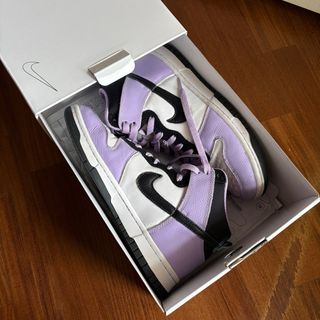 Nike Dunk High Sneakers Viola e Bianche