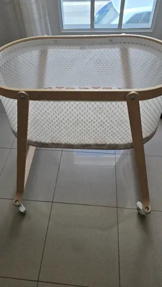 Moisés para bebé con estampado de animales