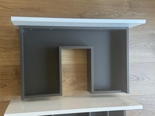 Muebles individuales para lavabo baño Blanco.