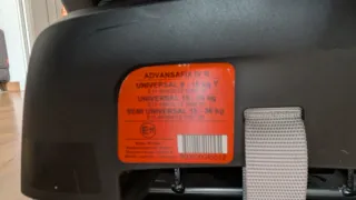 Silla coche Britax Römer Advansafix Grupo 1-2-3