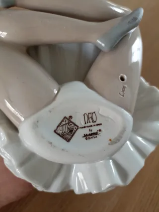 Figura Lladró Porcelana Bailarina Niña