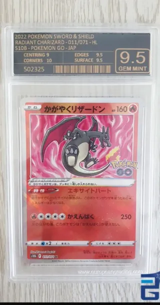 Carta Charizard Radiant Pokémon Go S10B