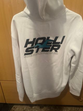 Sudadera Hollister Blanca