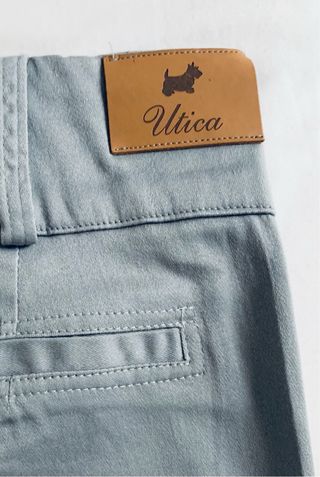 Bermudas Cortas Gris Perla