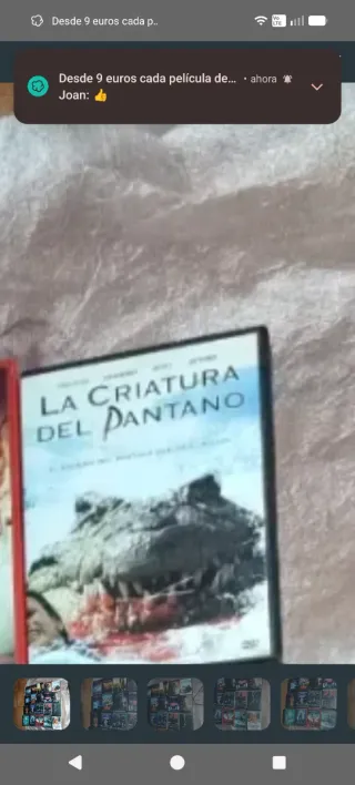 DVD La Criatura del Pantano