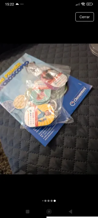 Microscopio infantil con accesorios