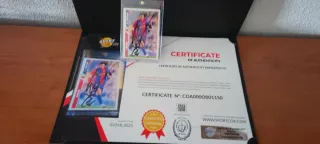 Cromo Messi Firmado y Certificado