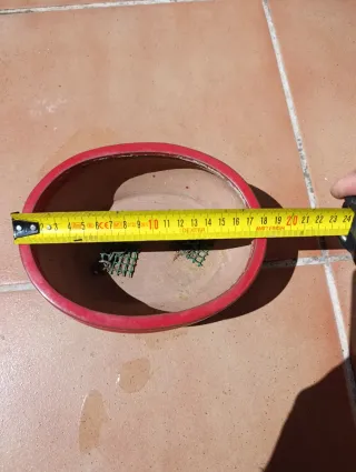 Lote 2 Macetas Bonsái Cerámica Azul