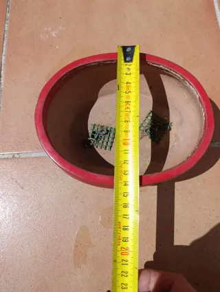 Lote 2 Macetas Bonsái Cerámica Azul