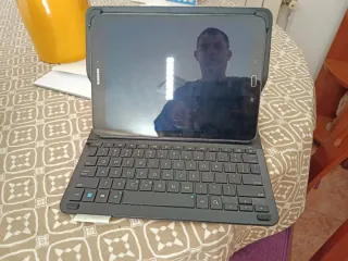 Samsung Galaxy Tab con teclado