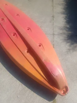 Kayak autovaciable 2 plazas