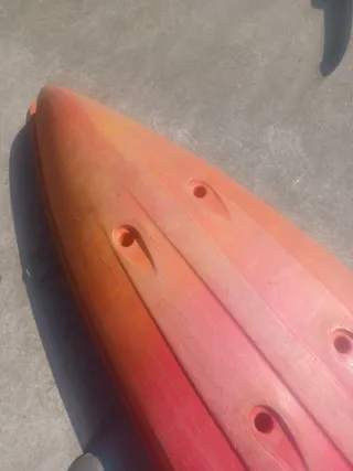 Kayak autovaciable 2 plazas