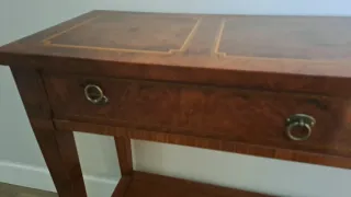 Mesa consola clásica marquetería madera