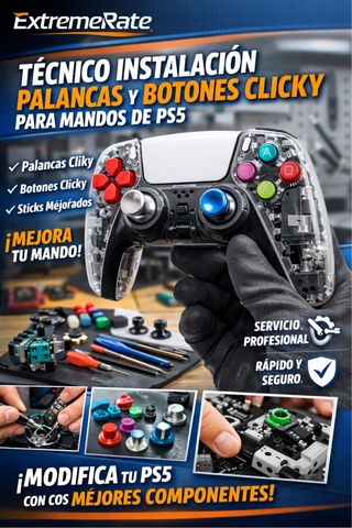 Servicio profesional de modificación de mandos PS5