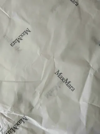 Busta ed accessori  in carta MaxMara