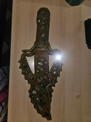 Figura decorativa fantasy con funda