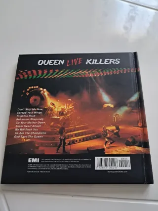 Libro CD Queen Live Killers Vol. 2