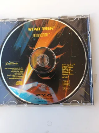 CD Star Trek Insurrección - Jerry Goldsmith cds