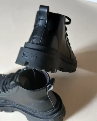 Stivaletti neri Superga Alpina donna