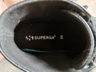 Stivaletti neri Superga Alpina donna