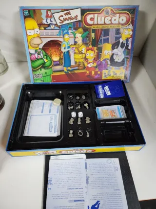 Cluedo Los Simpson El Gran Juego de Detectives