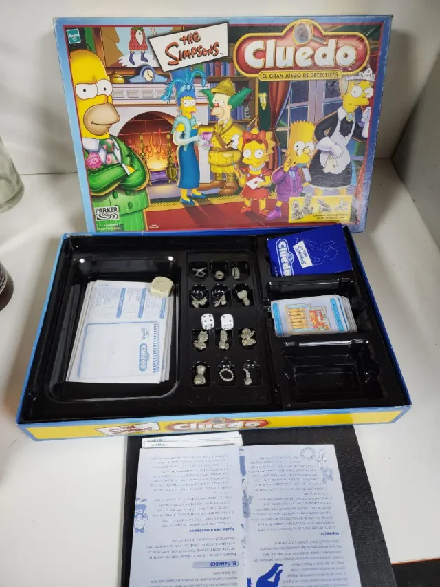 Cluedo Los Simpson El Gran Juego de Detectives