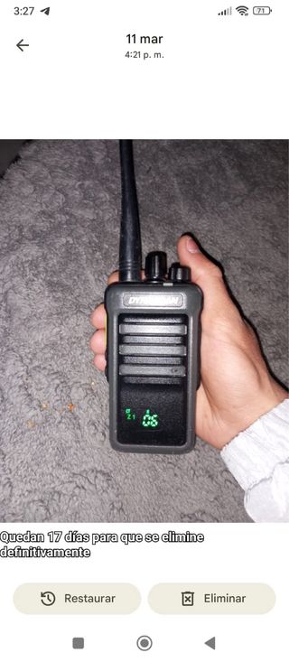 2 Walkie Talkies con Cargador