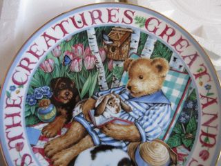Piatto Teddy Bear Franklin Mint Royal Doulton