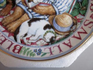 Piatto Teddy Bear Franklin Mint Royal Doulton