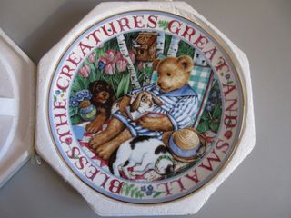 Piatto Teddy Bear Franklin Mint Royal Doulton